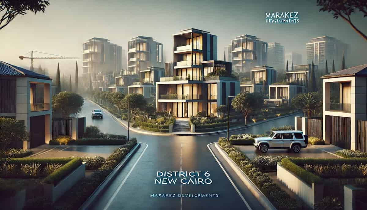 كمبوند District 6 New Cairo