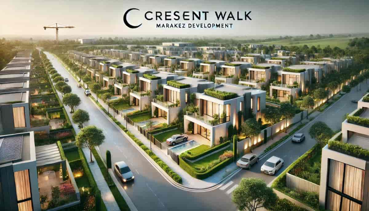 كمبوند Crescent Walk New Cairo