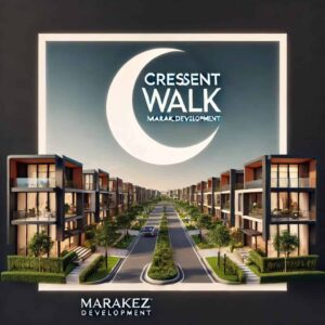 Crescent Walk New Cairo, in 6th Settlement | 8% down payment