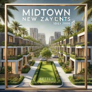 كمبوند ميدتاون ايست التجمع السادس Midtown New Cairo East شركة بيتر هوم