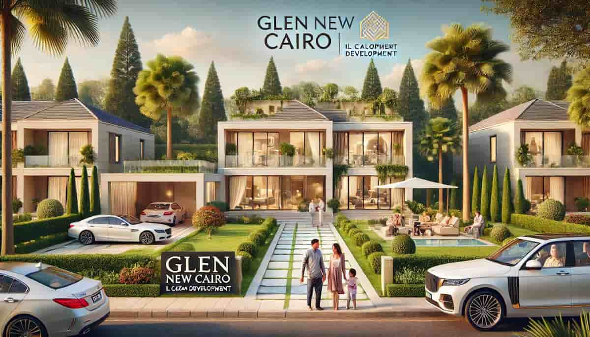 كمبوند جلين التجمع السادس Glen New Cairo مقدم 10%