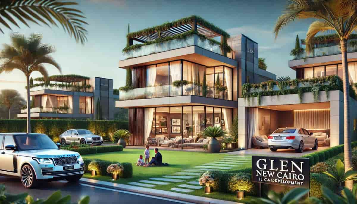 كمبوند جلين التجمع السادس Glen New Cairo مقدم 10%