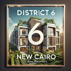 كمبوند ديستريكت 6 التجمع السادس District 6 | مقدم 8%