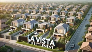 Apartment for sale in La Vista project, Sixth Settlement, area 200 square meters