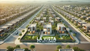 Duplex for sale in La Vista Sixth Settlement project, area 190 square meters