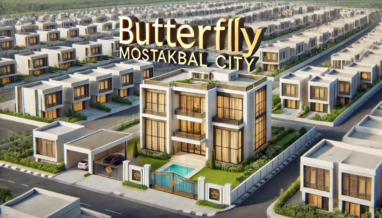 S villa for sale inside The Butterfly project with an area of ​​212 square meters