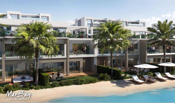 Villas for sale in Mar Bay Ras El Hekma Resort, 270 sqm | 4 bedrooms