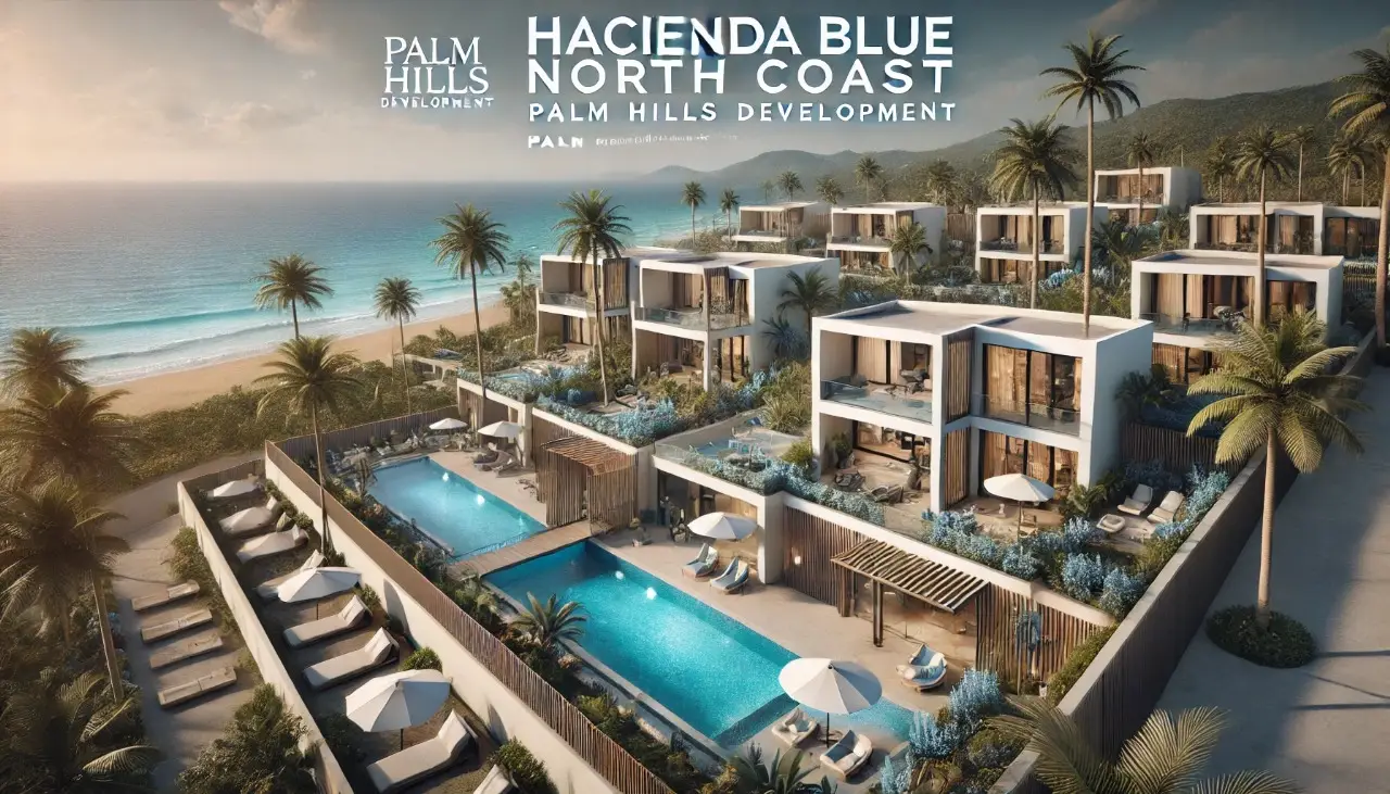 قرية هاسيندا بلو رأس الحكمة الساحل الشمالي | Hacienda Blue