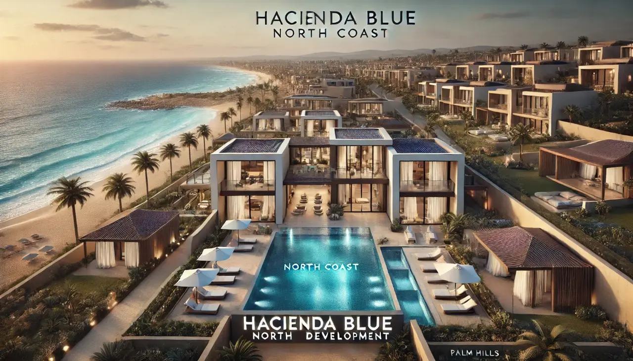 قرية هاسيندا بلو رأس الحكمة الساحل الشمالي | Hacienda Blue