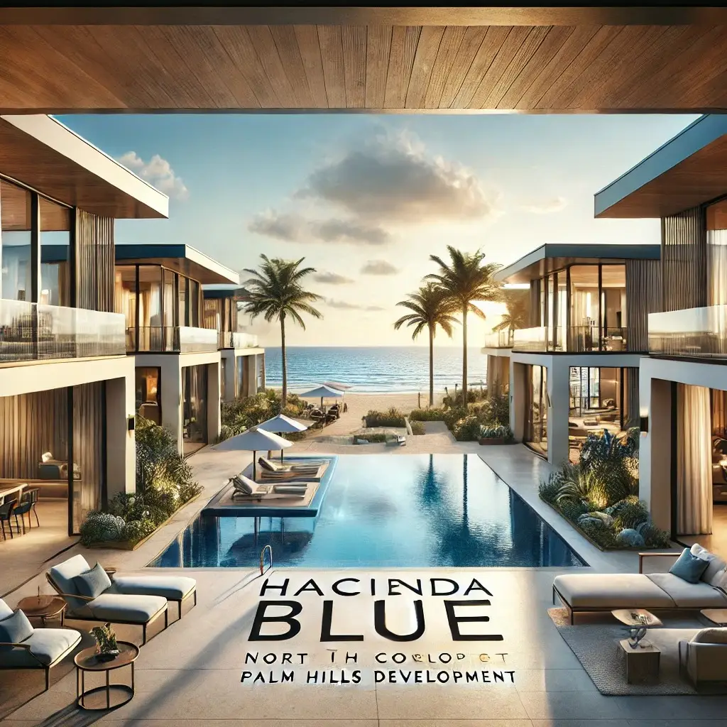 قرية هاسيندا بلو رأس الحكمة الساحل الشمالي | Hacienda Blue