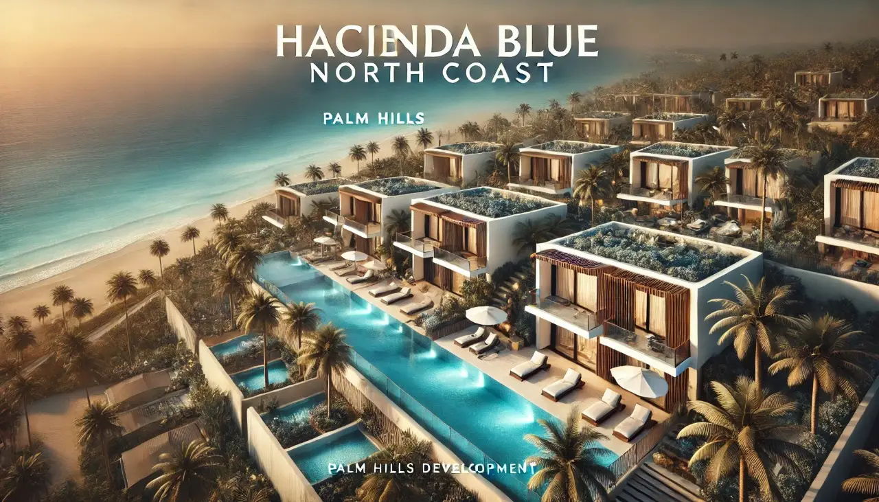 قرية هاسيندا بلو رأس الحكمة الساحل الشمالي | Hacienda Blue