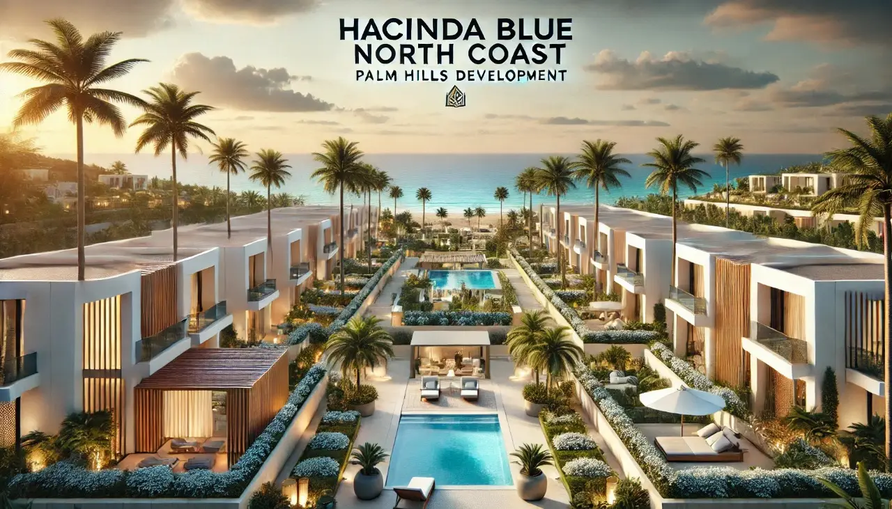 قرية هاسيندا بلو رأس الحكمة الساحل الشمالي | Hacienda Blue