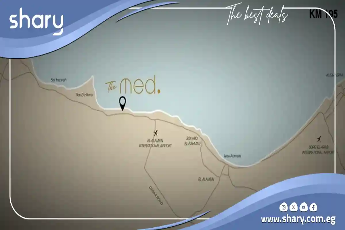 The Med Ras El Hikma village, 8 year installments 2 The Med Ras al Hikma Village Location