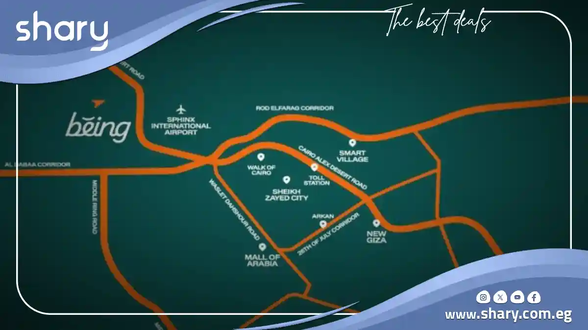 كمبوند بيينج زايد الجديدة Being New Zayed تفاصيل وأسعار 2025 1 بيينج الشيخ زايد الجديدة