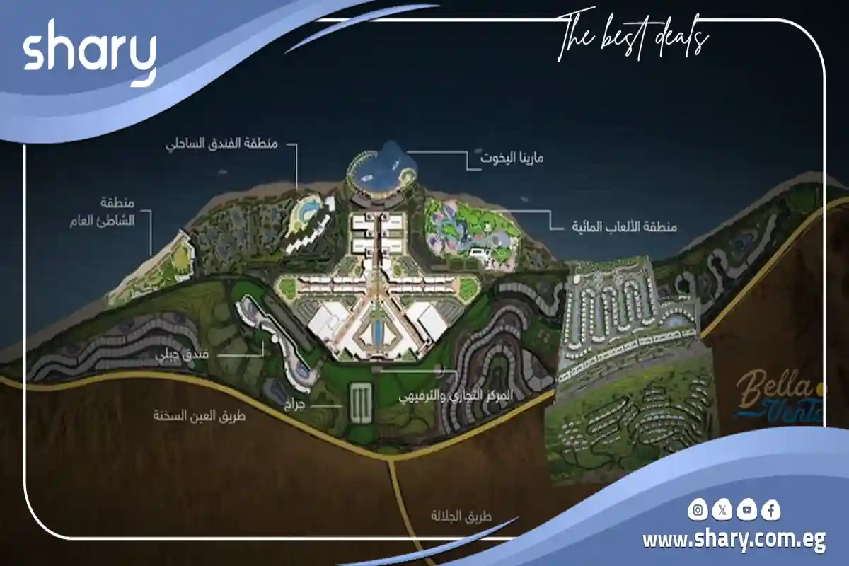 Bella Vento Galala Village Ain Sokhna 2025 2 Location of Bella Vento Galala Ain Sokhna