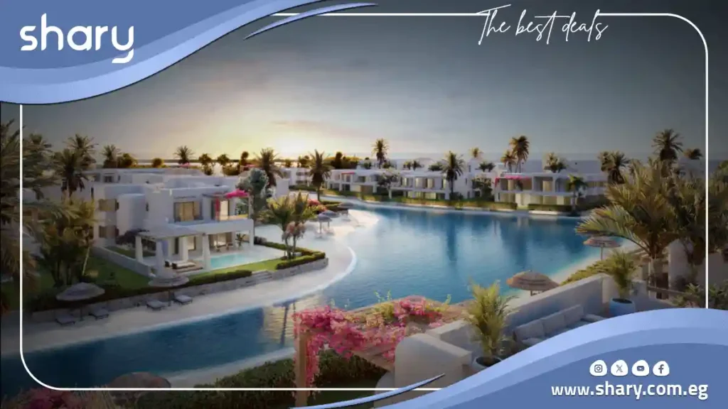 Twin house for sale in Bianchi Ilios Village on the North Coast, with an area of ​​200 square meters