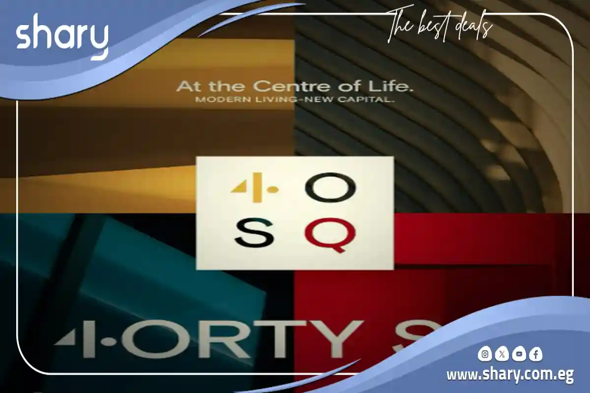Hotel apartment for sale in Forty Square New Administrative Capital area 200 square meters