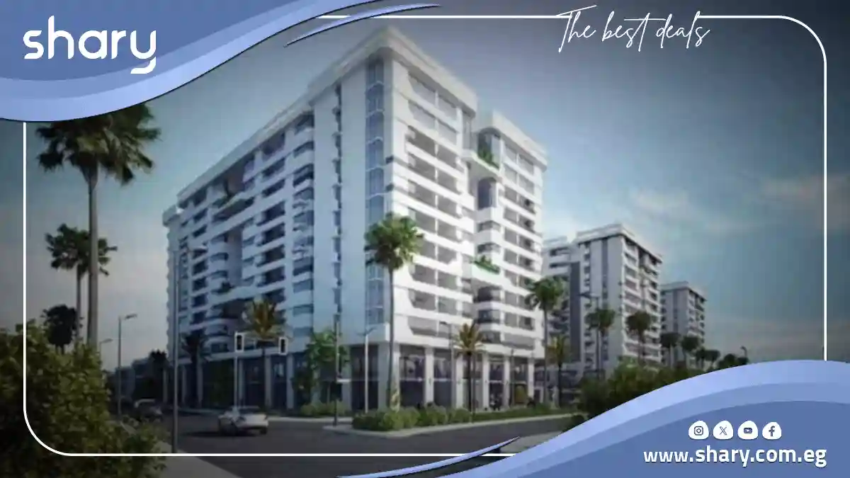 Commercial shop for sale in the Heliopolis project, with an area of ​​150 square meters