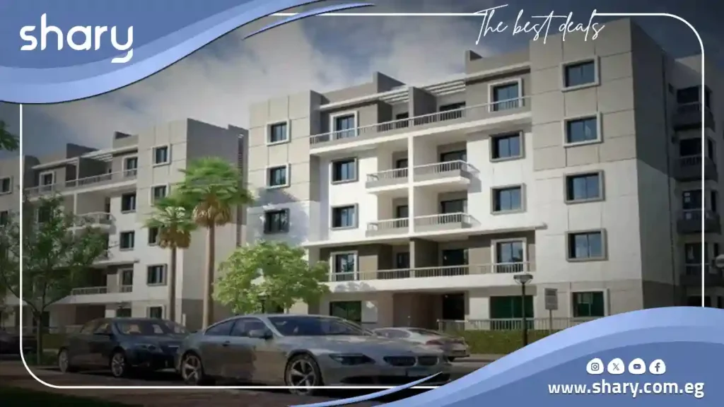 Apartment for sale in Jade & Blue New Cairo, 125 m²