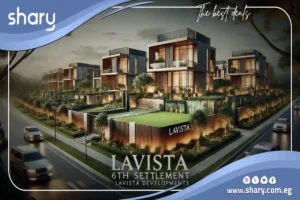 Townhouse for sale in La Vista Hills New Cairo with an area of ​​160 square meters