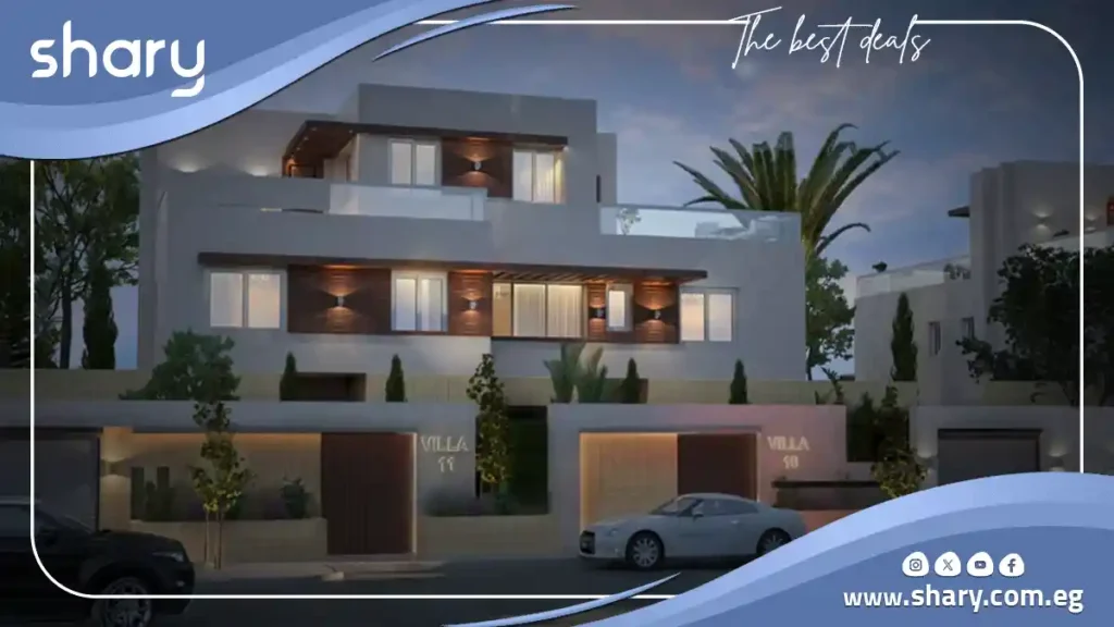 Duplex for sale in Upville October project, 302 m²
