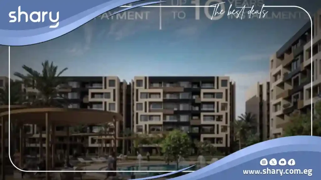 One-bedroom apartment for sale in Yardin Compound, Fifth Settlement, area 65  meters