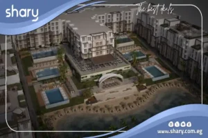 Administrative unit for sale in Sokhna Marina Hills Mall with an area of 55 square meters