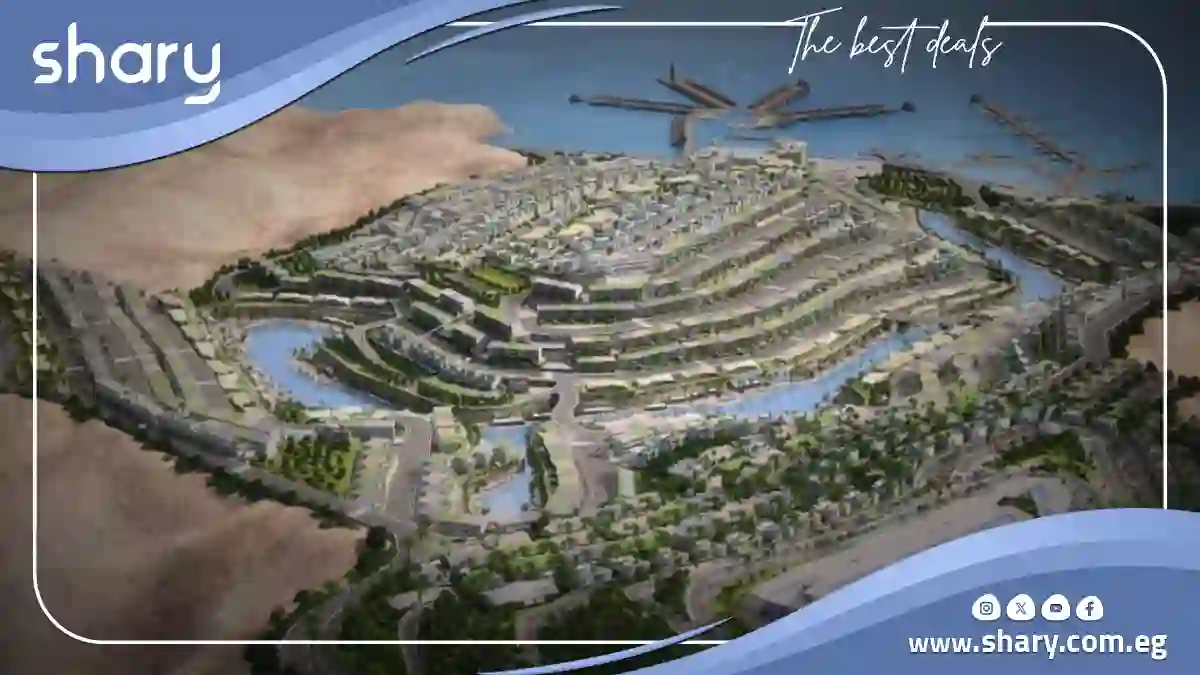 شاليه في مارينا ريزيدنس المونت جلالة للبيع مساحة 100م²