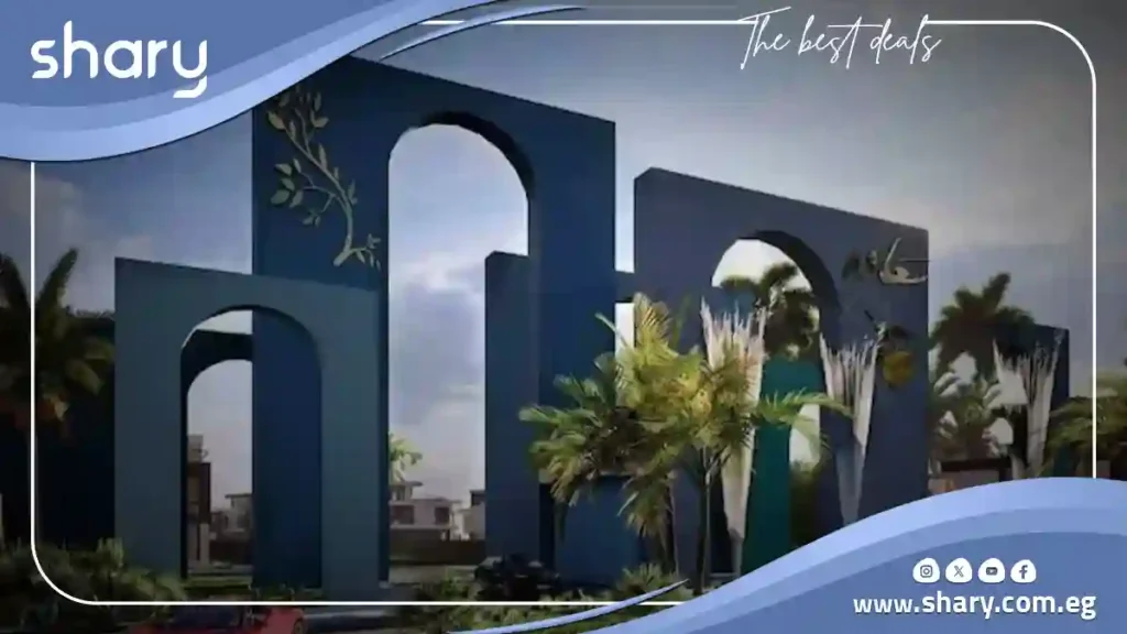 فيلا للبيع في كمبوند سعادة التجمع السادس مساحة 197 متر