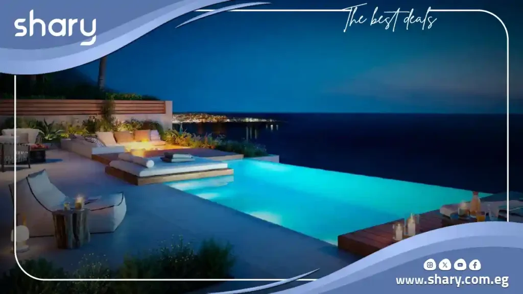 شاليه في قرية كافو العين السخنة للبيع مساحة 95 متر مربع