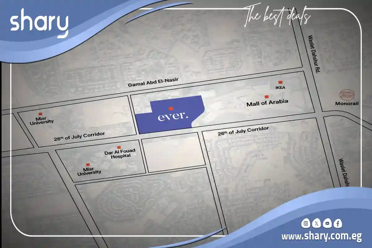 كمبوند ايفر ويست 6 أكتوبر Compound Ever West 6 October 2025 2 كمبوند ايفر ويست 6 أكتوبر