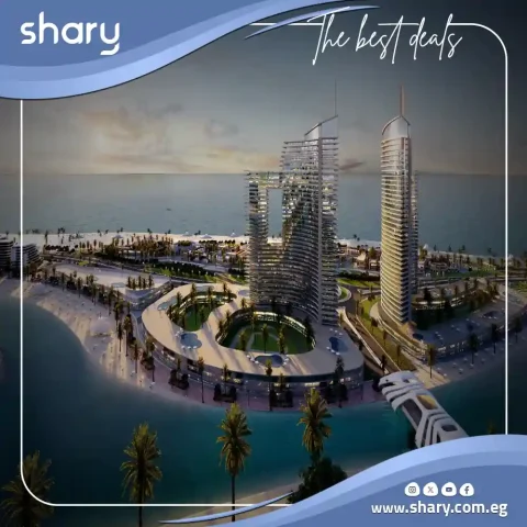 اسعار قرية بيتش فورنت تاورز العلمين الجديدة Beach Front Towers Alamein