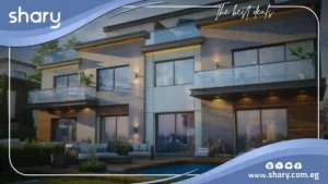 Townhouse middle for sale in Azhar Compound, Fifth Settlement, area 172 square meters