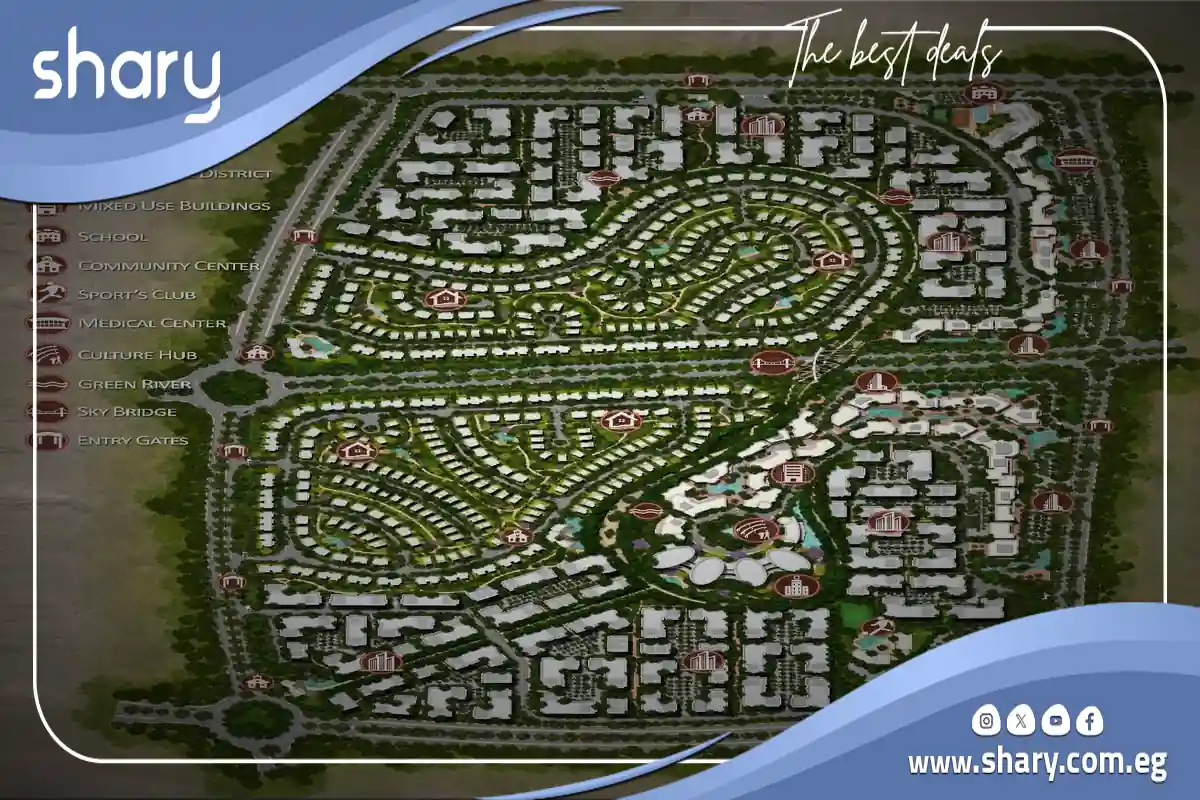 البوسكو سيتي مدينة المستقبل IL Bosco City New Cairo مقدم 5%