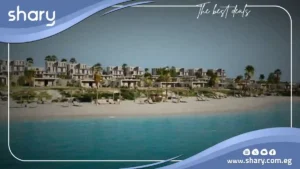 شاليه للبيع في قرية مرسى باجوش الساحل الشمالي مساحة 113 متر