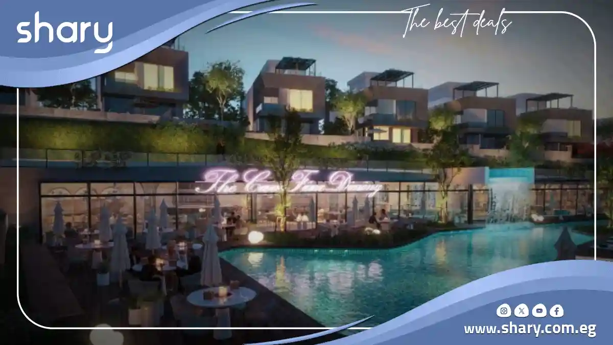 فيلا للبيع  داخل كمبوند ايست شاير التجمع بمساحة 400 متر مربع