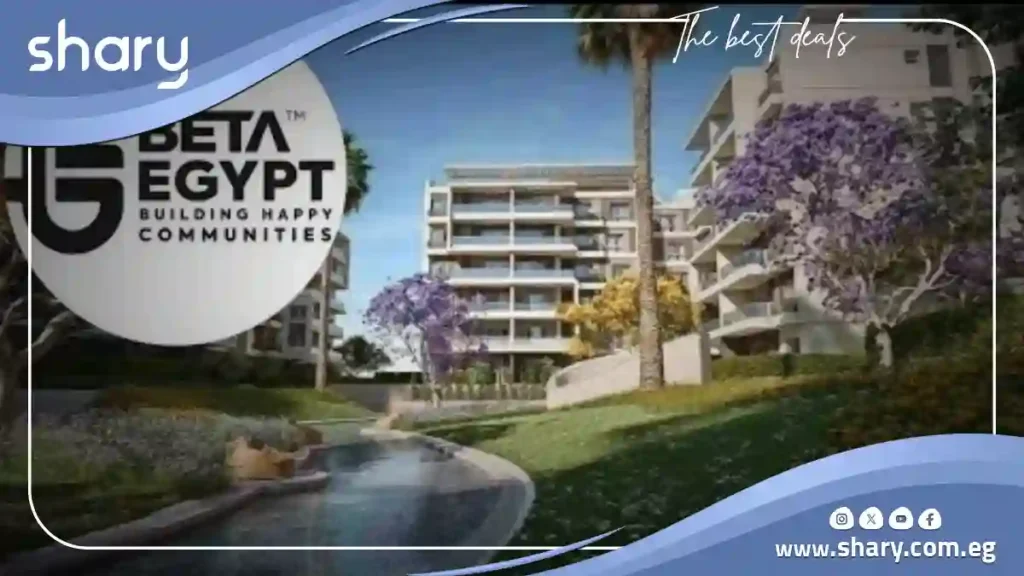 تاون هاوس في بيتا جرينز المستقبل سيتي للبيع م