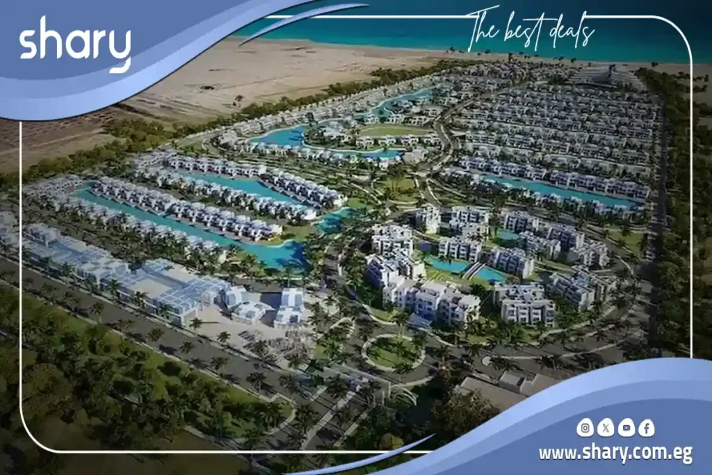 Chalet for sale in Mar Bay Ras El Hekma Village 100 square meters