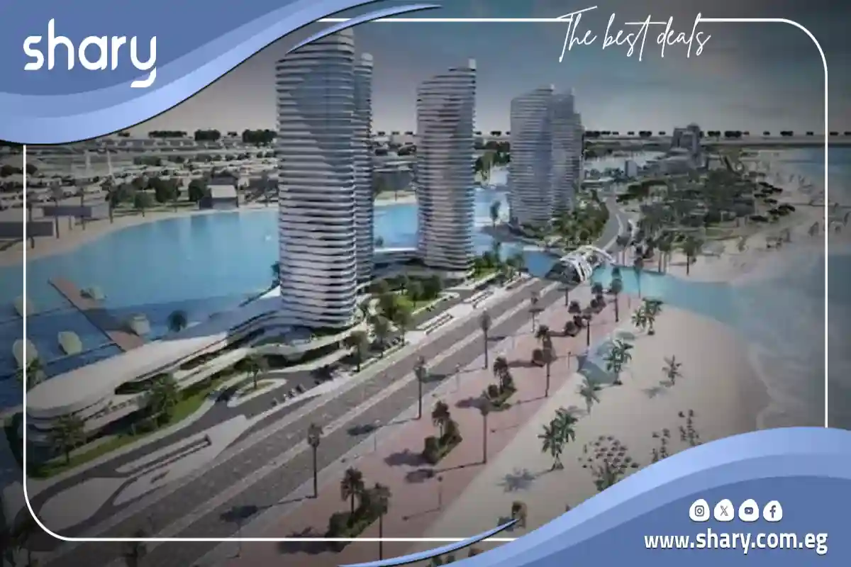 ابراج نورث ايدج العلمين الجديدة North Edge Towers أسعار 2025 3 مشروع ابراج نورث