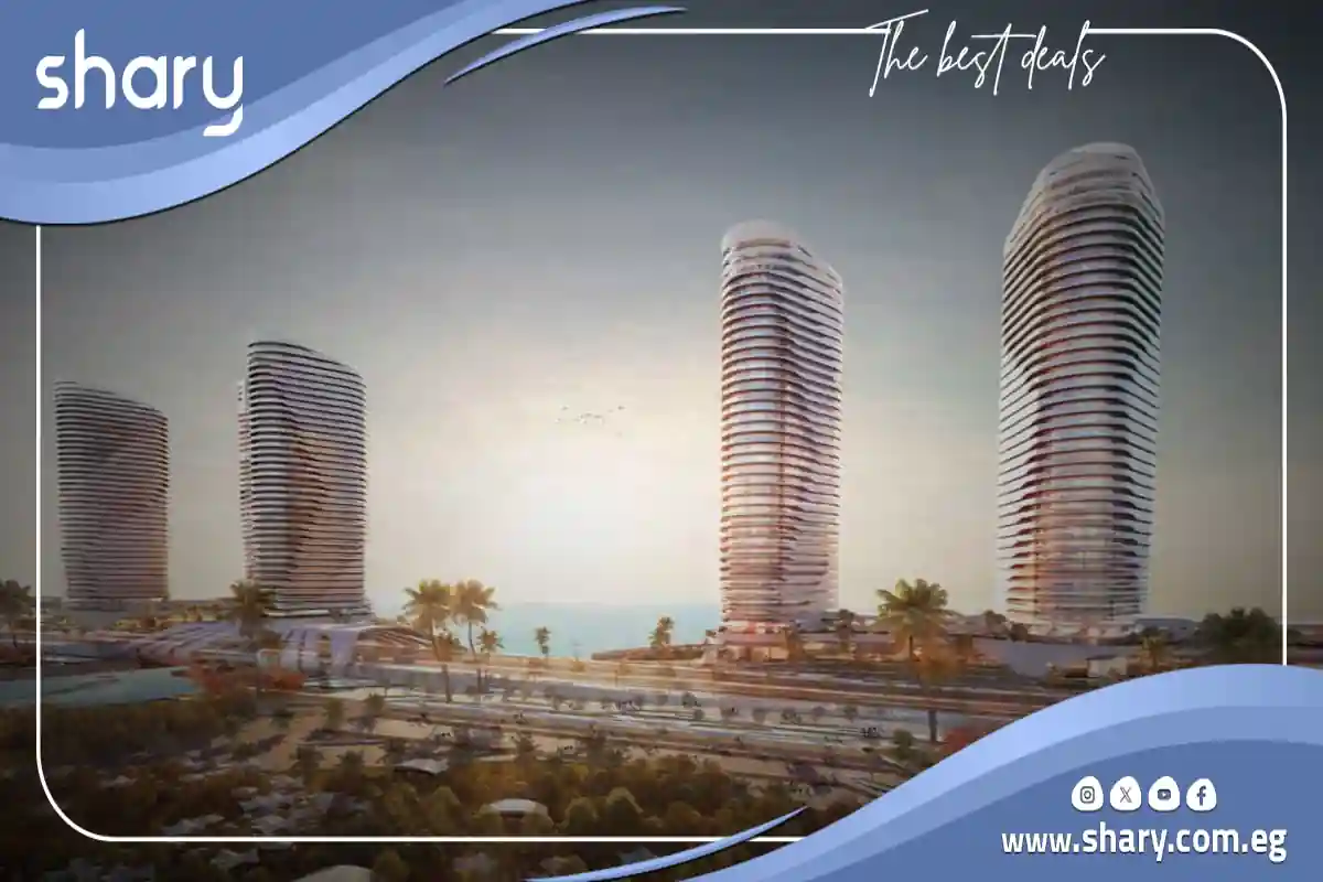 ابراج نورث ايدج العلمين الجديدة North Edge Towers أسعار 2025 1 ابراج نورث ايدج العلمين الجديدة