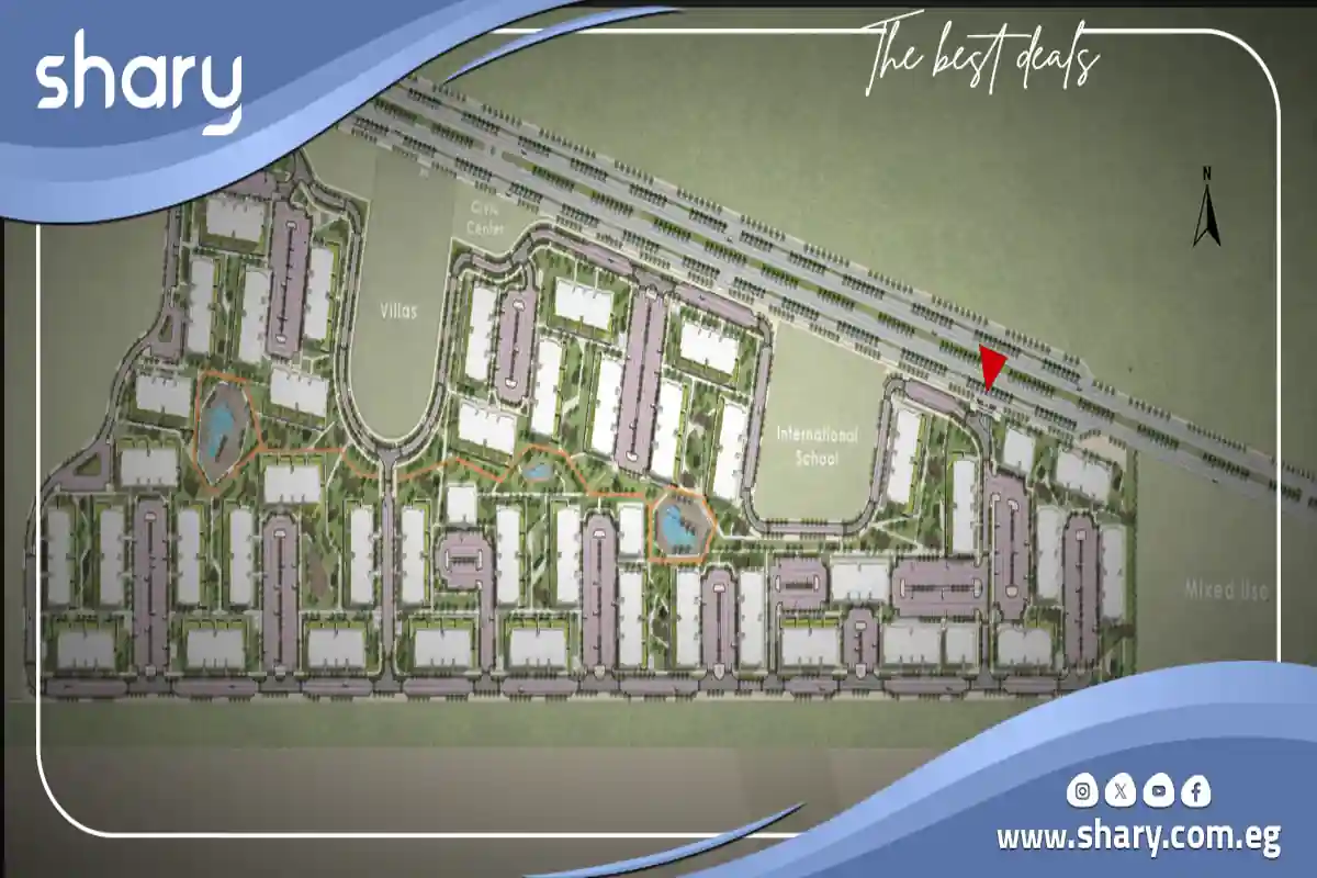 تصميم مشروع ويست فيو ريزيدنس نيو زايد