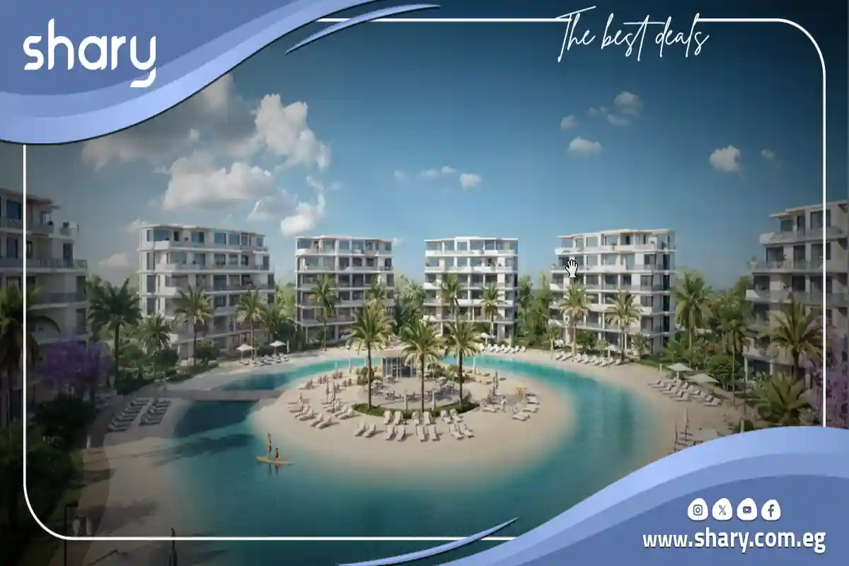 Beach House for Sale in Waterside Seashore Ras El Hekma 5% Down Payment