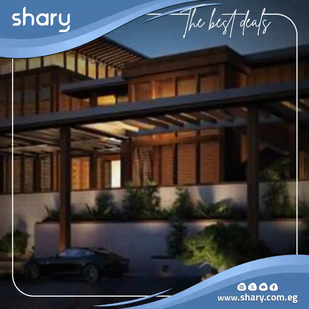 Chalet for sale inside Bay side Ras Sudr Resort, with an area of 150 square meters