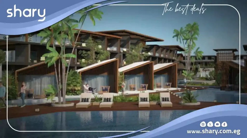 Chalet for sale in Bay side Ras Sudr Village, with an area of 90 square meters