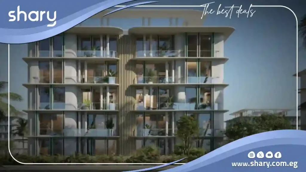 A chalet with a garden in Marseilia Beach 5, North Coast, with an area of 100 square meters