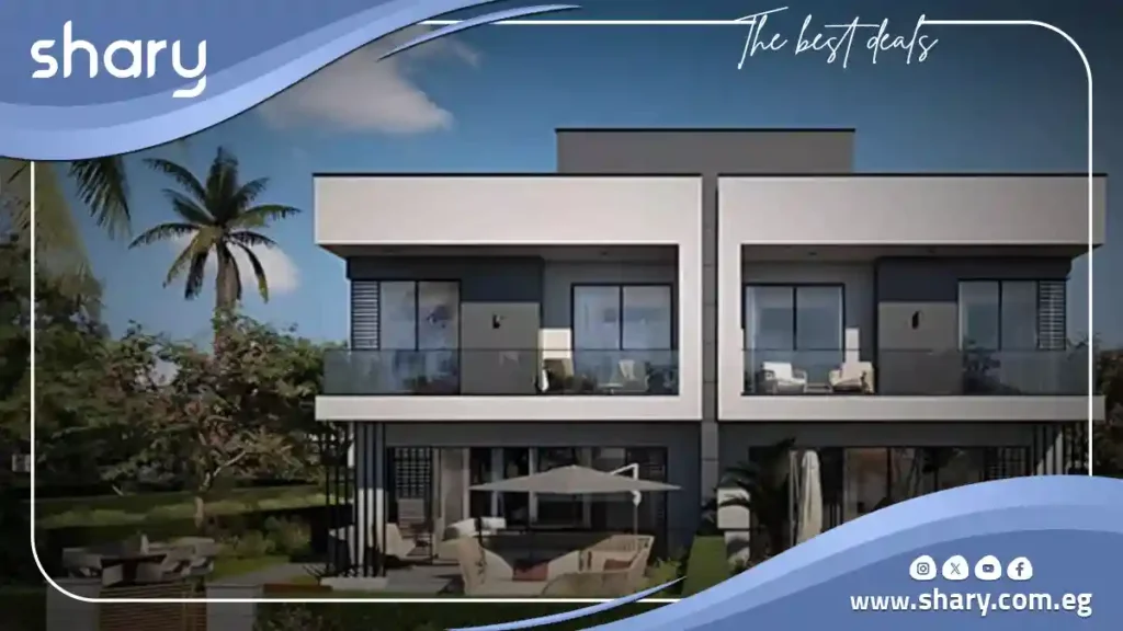 Twin house for sale in Q North North Coast with an area of 368 square meters