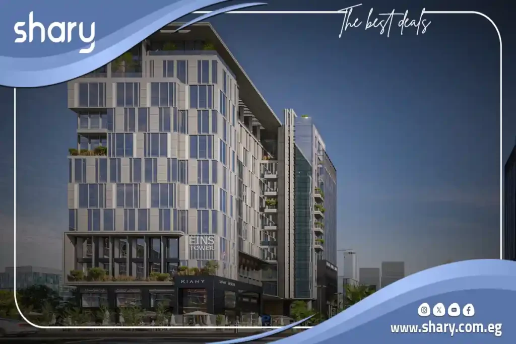 Hotel apartment for sale in Eins Tower Mall New Capital area 35 square meters