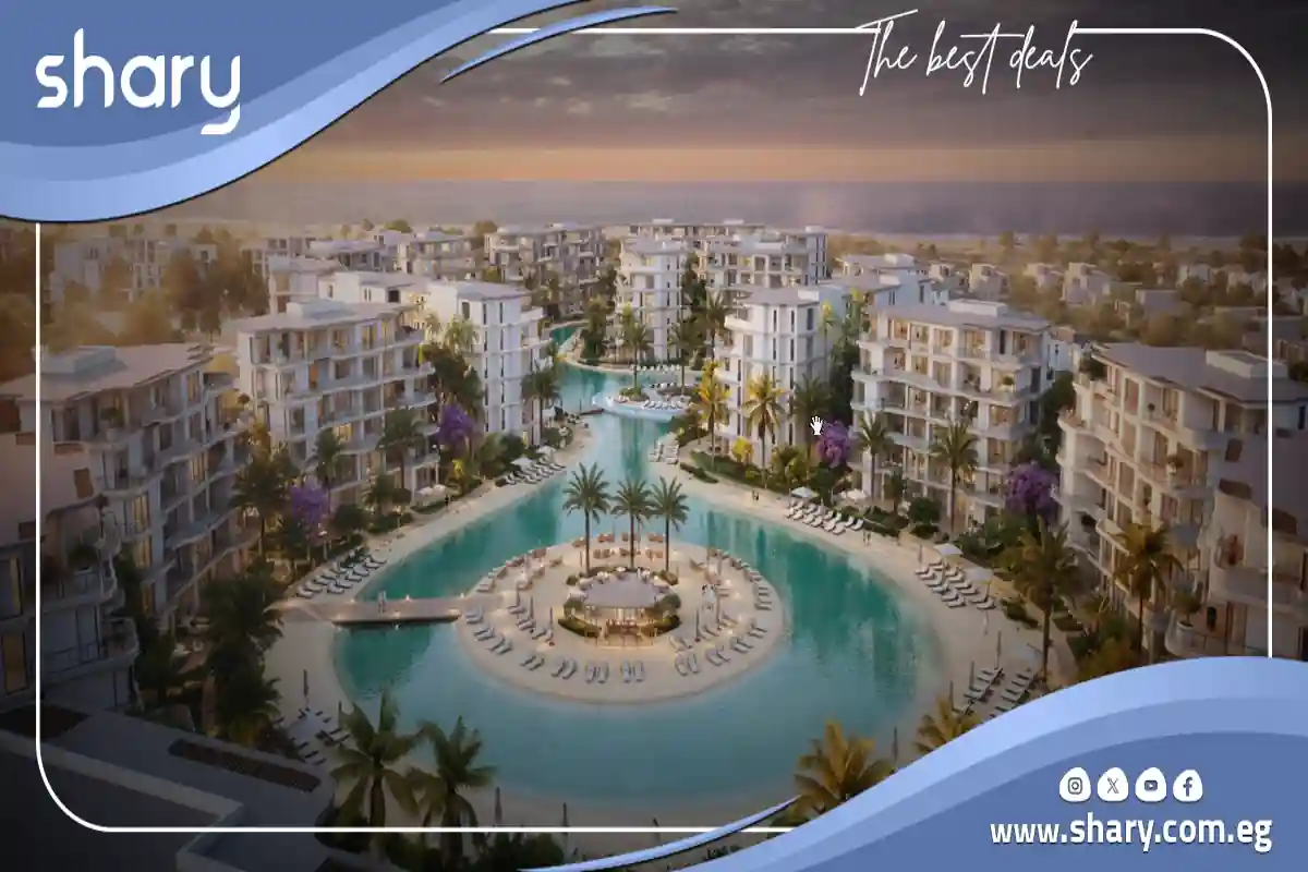 chalet for sale in Waterside Seashore Ras El Hekma 120 sqm