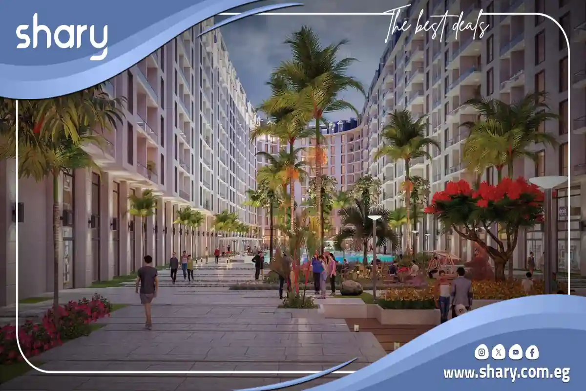 استوديو للبيع في كمبوند ماريوت ريزيدنس هيليوبوليس مساحة 90 متر مربع