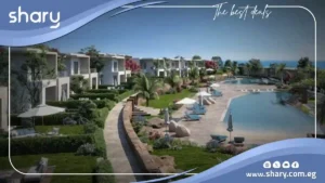 شاليه للبيع في منتجع سي شور الساحل مساحة 110 متر